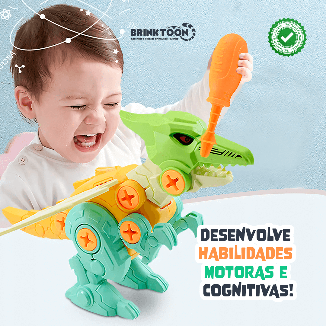 MonterSauros Espaço Infantil™ - Super Combo 4 em 1 + Brinde Exclusivo!