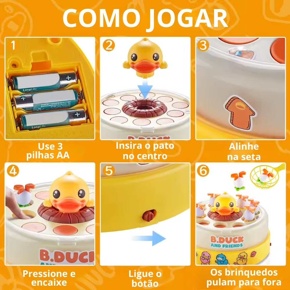 Pega Pato Patix™ - Diversão e Aprendizado em família + Brinde Exclusivo
