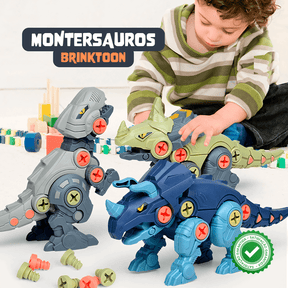 MonterSauros Espaço Infantil™ - Super Combo 4 em 1 + Brinde Exclusivo!