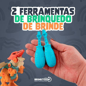 MonterSauros Espaço Infantil™ - Super Combo 4 em 1 + Brinde Exclusivo!