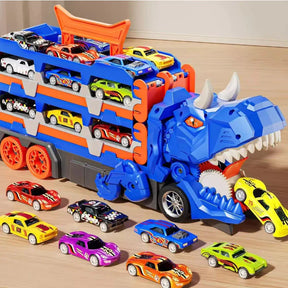 Caminhão Dinossauro Engole Carros - Brinquedo Educativo